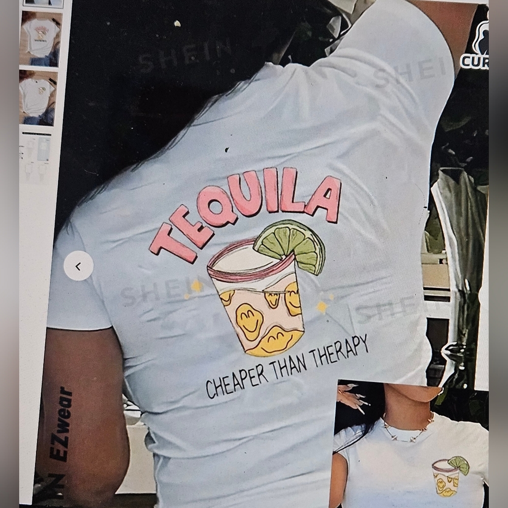 White Tequila tshirt